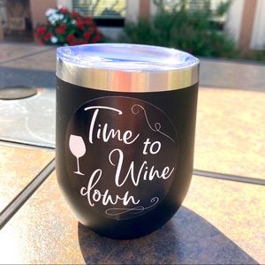 Stainless Steel custom wine/coffee graphic mug New